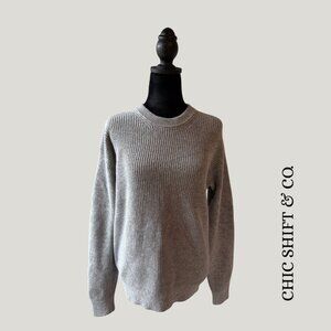 Gap For Good Crewneck Sweater - Gray, Size S